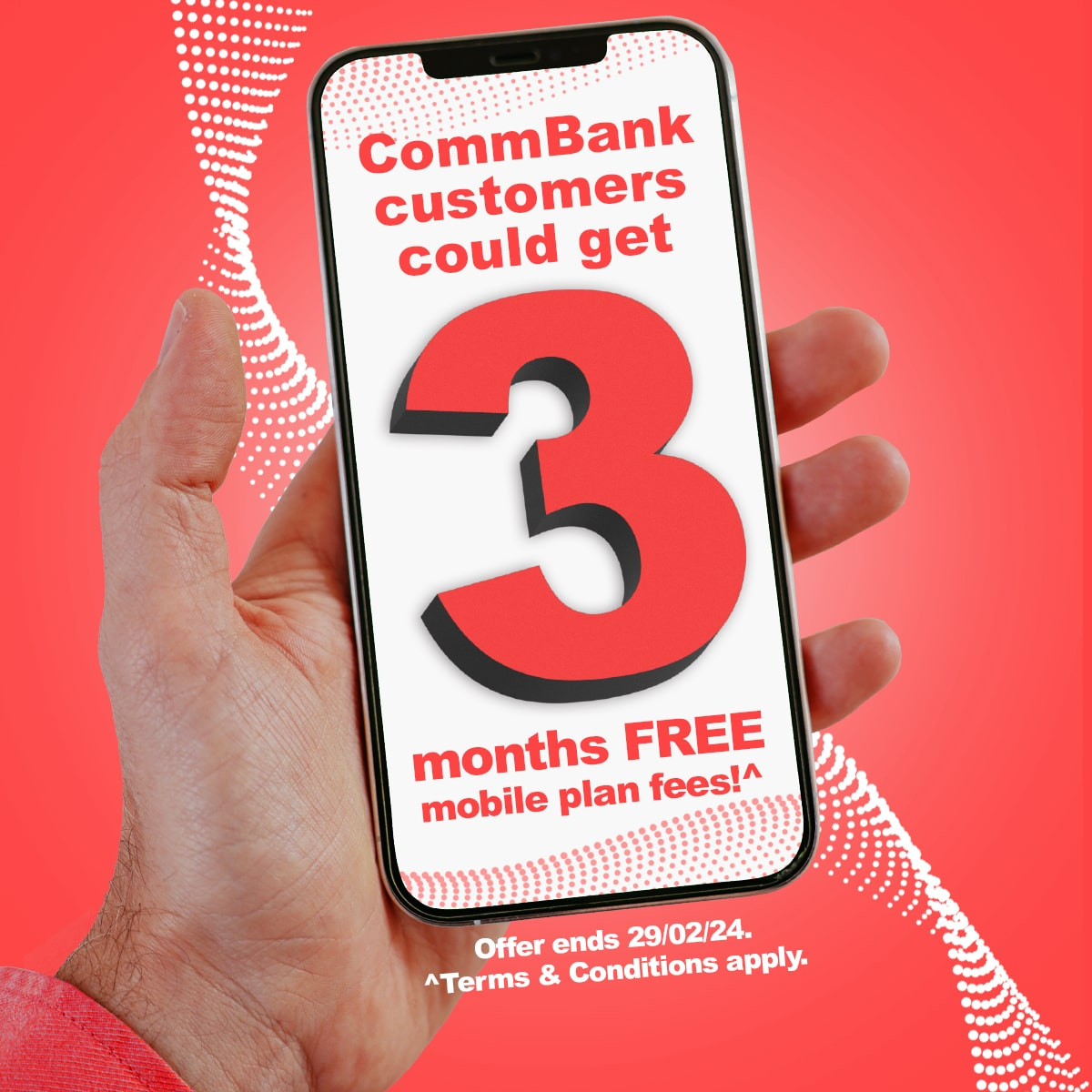 More & CBA Mobile Offer - 3 months free
