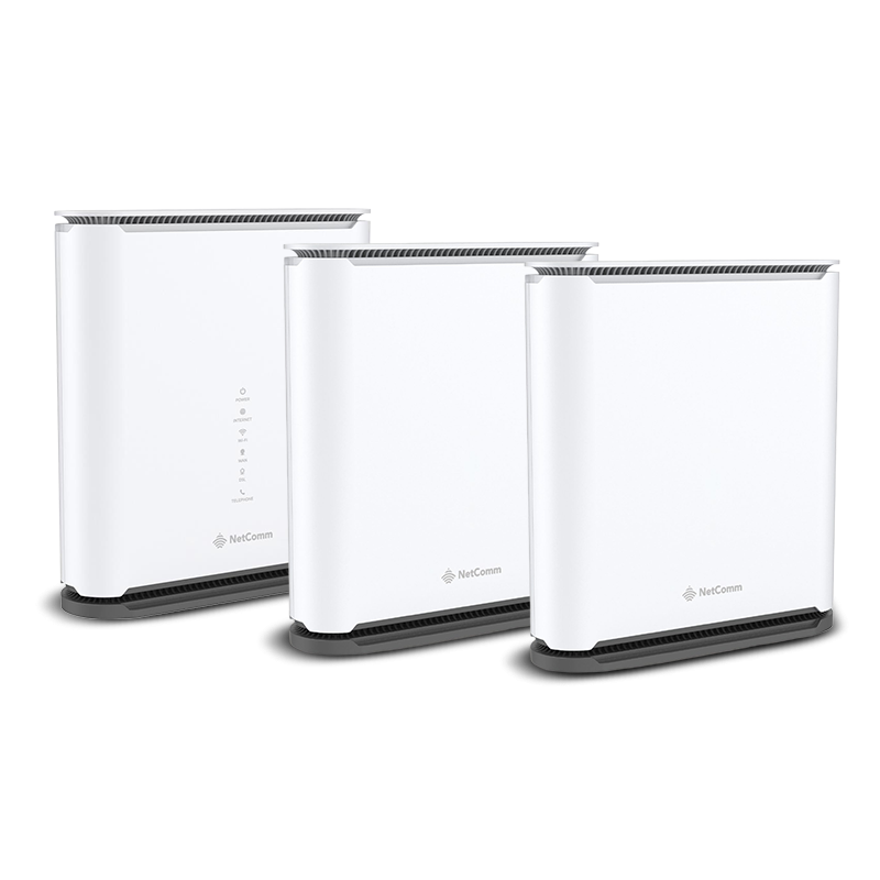 Image of Netcomm NF71 Wifi 7 + 2 Satellites Wi-Fi router